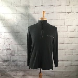 J. Crew 100% Cotton 1/2 Zip Long Sleeve Shirt